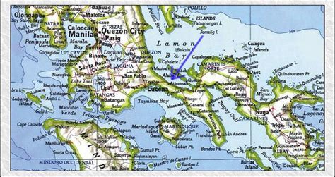 Detailed Road Map of Atimonan .